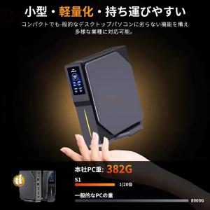 ミニpc LCDスクリーン付き Windows...の詳細画像4