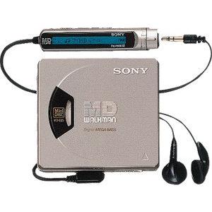 SONY ソニー MZ-E55(S)シルバー ポータブルMDプレーヤー MDLP非対応 (MD再生専...