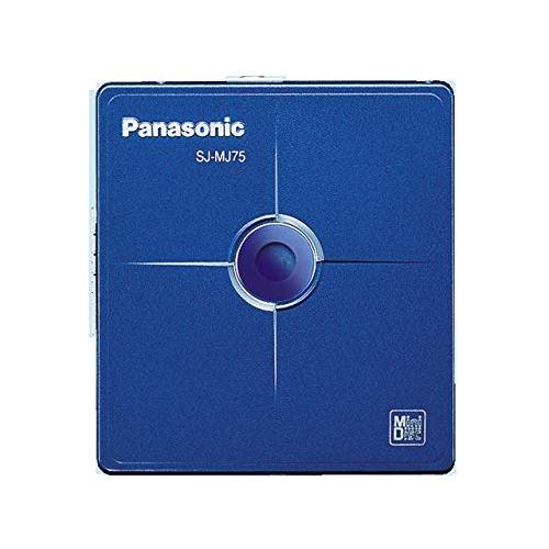 Panasonic パナソニック SJ-MJ75 ブルー ポータブルMDプレーヤー (MD再生専用機...