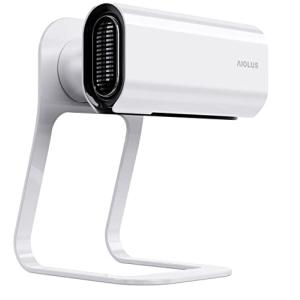 アイオルス(Aiolus) 家庭用ハンドドライヤー Hand Dryer White 非接触/温風/スタンド付き/工事不要/小型 Nyuhd-210W｜laurea
