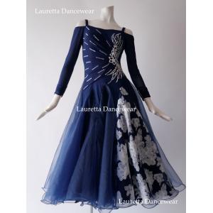 Lauretta Dancewear 社交ダンスドレス衣装 高級仕様 パーティドレス