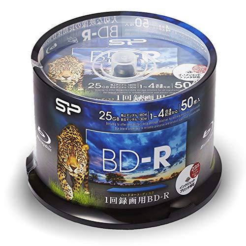 SP Silicon Power シリコンパワー 1回録画用 ブルーレイディスク BD-R 25GB...