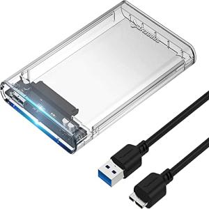 SABRENT 2.5インチ SSD外付けケース/ SATA SSD/ HDD SSD 1TB、SSD 2TB、SSD 500GB、SSD 4TB 最大16TB/ USB 3.2 SuperSpeed/ 工具不要/ SATA ?対応/