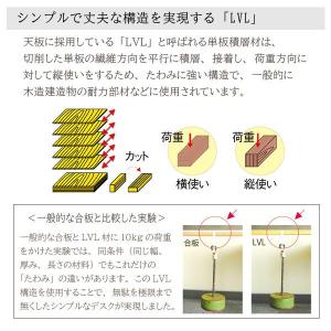 カリモク家具 デスク ボナシェルタ ST457...の詳細画像2