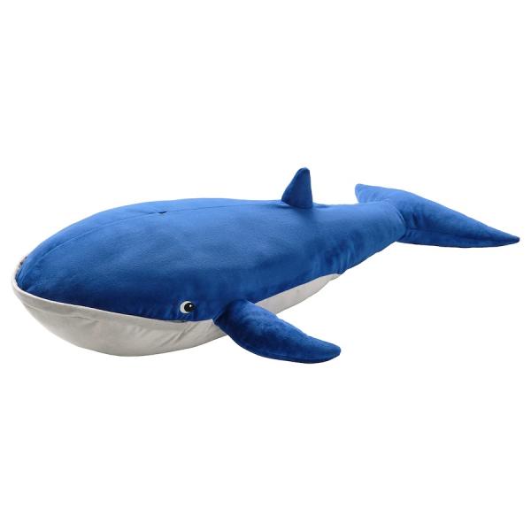 IKEA ソフトトイ, BLAVINGAD クジラ, 100 cm 他の商品と合わせて何個買っても送...