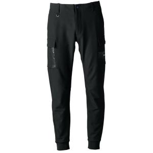 [2025AW新作]IZ 3373 ストレッチジョガーパンツ ブラック L~3L 通年 ストレッチ ...