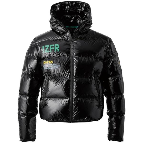【サイズ交換不可】I'Z FRONTIER 9870 ダウンジャケット ビジーブラック L〜3L 防...