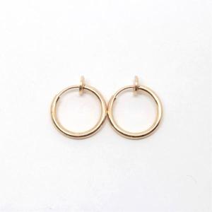 フープイヤリング ゴールド KC金 13mm ...の詳細画像1