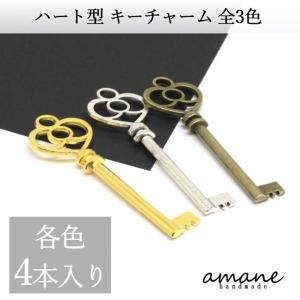 アンティーク調 スケルトンキー 鍵 20個セット( タイプ2ブロンド