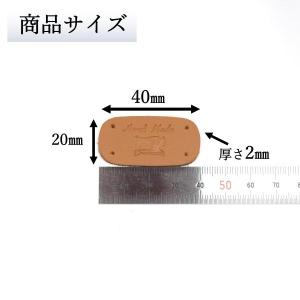本革 タグ 【全3色】5枚 ハンドメイド 手芸...の詳細画像5