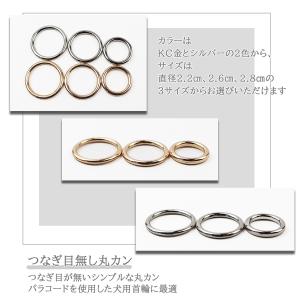 つなぎ目無し 丸カン リング マルカン キーホ...の詳細画像1