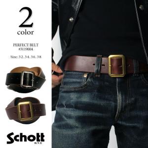 Schott ショット パーフェクトレザーベルト 3119004