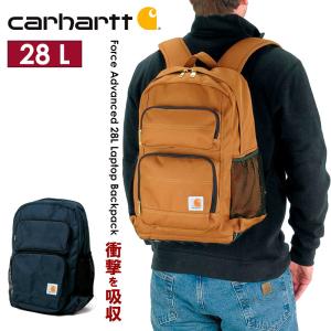 CARHARTT カーハート リュック バッグ 通学 通勤 28L バックパック リュックサック 89180430  Force Advanced Laptop Backpack ギフト｜laxny-yh