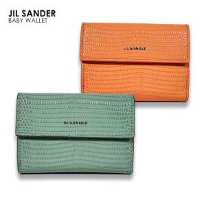 【2024年春夏新作】JIL SANDER ジルサンダー J07UI0009 P6400  BABY WALLET ウォレット 財布 3つ折り財布 ベビーウォレット コンパクト ミニ財布 本革 レザー｜laxny-yh