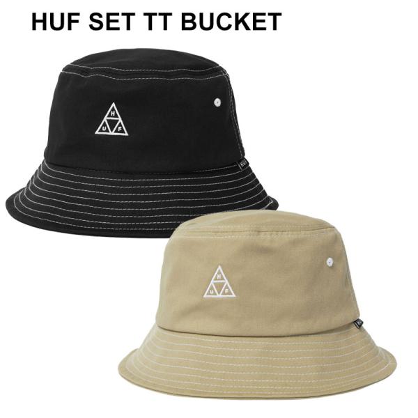 HUF ハフ  SET TT BUCKET HT00717 BLACK WHITEOATMEAL ブ...