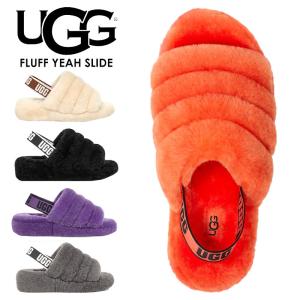 アグ サンダル レディース フラッフ イヤー スライド UGG FLUFF YEAH SLIDE 1095119 ふわふわ モコモコ スポーツ ルームシューズ 新生活 ギフト｜laxny-yh