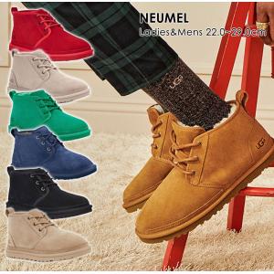 アグ ムートンブーツ ニューメル UGG NEUMEL 3236 1094269 メンズ レディース ブラック 黒 ショートブーツ シープスキン 靴 チャッカブーツ ボア