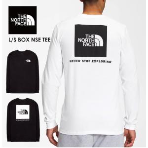 THE NORTH FACE ザノースフェイス NF0A4762  M L/S BOX NSE TEE ロンT 長袖 ロングスリーブ Tシャツ ギフト｜laxny-yh