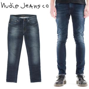 NUDIE JEANS ヌーディージーンズ ボトムス デニム ジーンズ 112091 Lean Dean Deep Sparkle スキニージーンズ メンズ ネイビー インディゴ ギフト｜laxny-yh