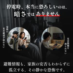 防災 災害用 30,000mAh モバイルバッ...の詳細画像1