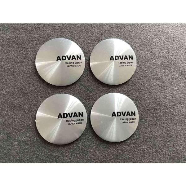 送料無料　210★ADVAN用★4個セット ホイール キャップシール 約直径56.5mm ホイールセ...