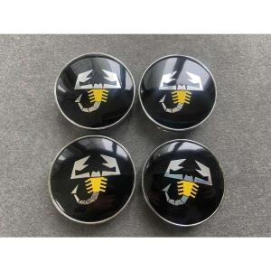 アバルト アバルト純正 ホイールセンターキャップ 48mm(イエロー