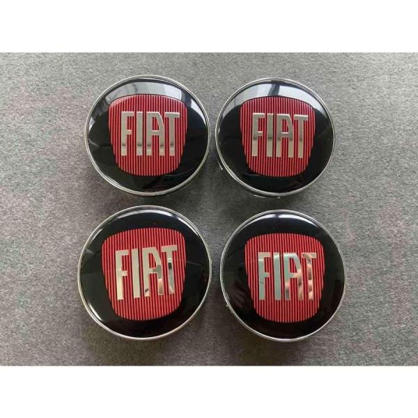 送料無料　T406★フィアット FIAT用★4個セット　ホイールキャップ ブラック 保護 カー/自動...