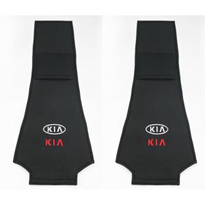 キア KIA 車のヘッドレストカバー 2点セッ...の詳細画像2