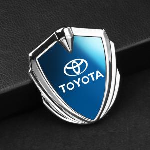 トヨタ（TOYOTA） ◇トヨタ TOYOTA◇シルバー /ブラック◇ステッカー 