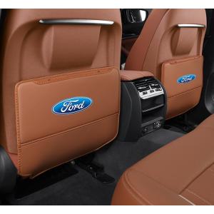 ◆フォード FORD◆コニャックカラー◆車用 シート バックカバー 汚れ防止カバー 蹴り防止 取付簡単 座席 シートバック カーグッズ 2枚セット aaam qtm