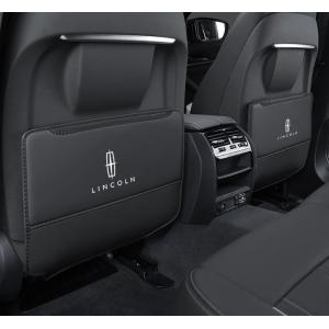 ◆リンカーン Lincoln◆ブラック◆車用 シート バックカバー 汚れ防止カバー 蹴り防止 取付簡単 座席 シートバック カーグッズ 2枚セット aaam qtm