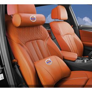 ボルボ（VOLVO） 新品 2個セット レザーネックパッド 汎用 車載首枕