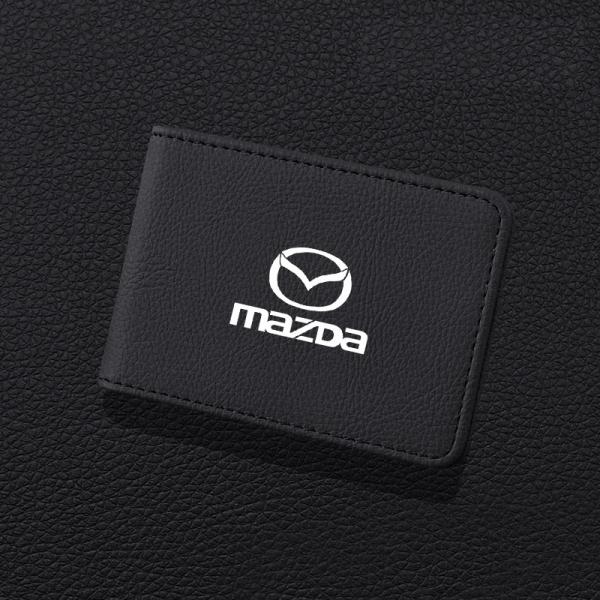 ★マツダ MAZDA★ブラック★カードケース 免許証ケース 名刺ファイル カード入れ クレジットカー...