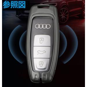 ◆アウディ AUDI◆深錆色◆スマートキーケー...の詳細画像4