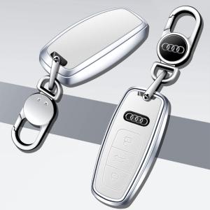 ★アウディ AUDI★シルバー/ホワイト★キー...の詳細画像2