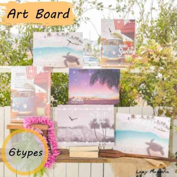 ハワイアン アートボード パネルアート フォトパネル 写真 キャンバス 壁掛け 玄関 トイレ リビン...