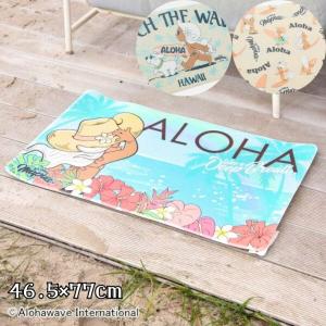 キッチンマット 77 拭ける PVC ハワイアン...の商品画像