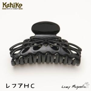 ヘアクリップ 大きめ 大き目 韓国 黒 花 髪飾り 可愛い おしゃれ ハワイアン雑貨 ハワイ フラダンス