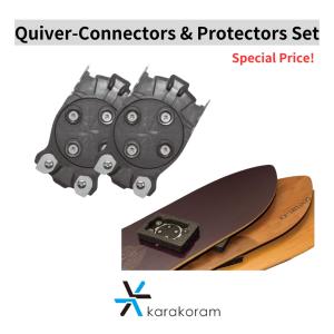 KARAKORAM QUIVER CONNECTORS PROTECTORS SET カラコラム  クイーバーコネクター プロテクター セット スノーボード バックカントリー 正規販売店｜lazymonday-japan