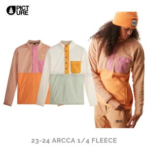 23-24 PICTURE ORGANIC CLOTHING  ARCCA 1/4 FLEECE レディース フリース スノー ウェア スノーボード スキー 正規販売店｜lazymonday-japan