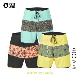 PICTURE ORGANIC CLOTHING ANDY 17 BRDS メンズ ボードショーツ 正規販売店｜lazymonday-japan