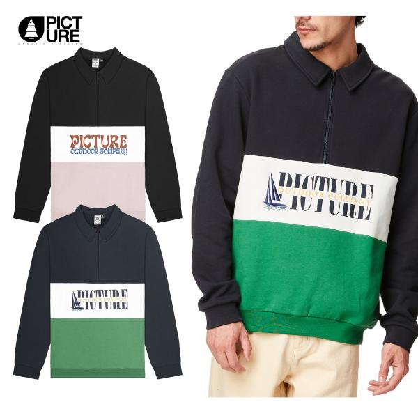PICTURE ORGANIC CLOTHING CARAWA ZIP SWEATER メンズ スウ...