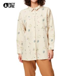 PICTURE ORGANIC CLOTHING EYAUTA SHIRTレディース シャツ ピクチャー 正規販売店｜lazymonday-japan