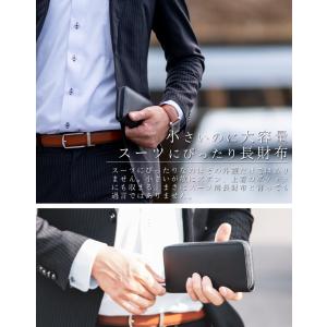 財布 長財布 メンズ財布 ラウンドファスナー ...の詳細画像5