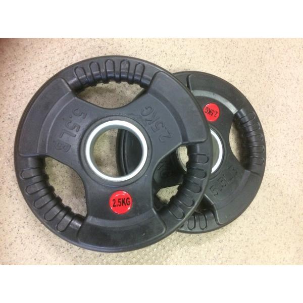 50mm3グリップラバープレート　25kg　6枚　150kg