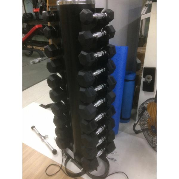 ラバーヘックスダンベル27.5 kg 　2個　計55kg