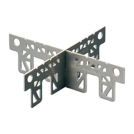 エバニューCAMP（EVERNEWCAMP） アルコールストーブ用 チタン十字ゴトク EBY253 ...