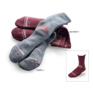 キャラバン（Caravan） RLメリノ・アルパイン 0131001-100 グレー 厚手ソックス （Men's、Lady's）