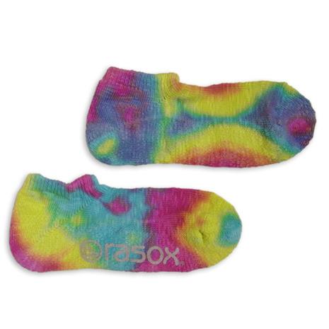 ラソックス（rasox）（メンズ）トレッキング ソックス 靴下 CA091SN24 タイダイ・ロウ ...