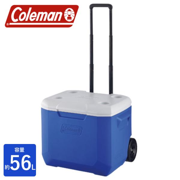 コールマン（Coleman） ホイールクーラー60QT ブルーホワイト 56L 2000027863...